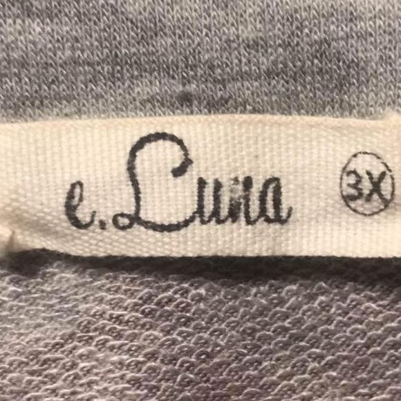 Women’s Plus Size 3x Blouse Polka Dot Mauve Gray Very Soft Material - Picture 5 of 5